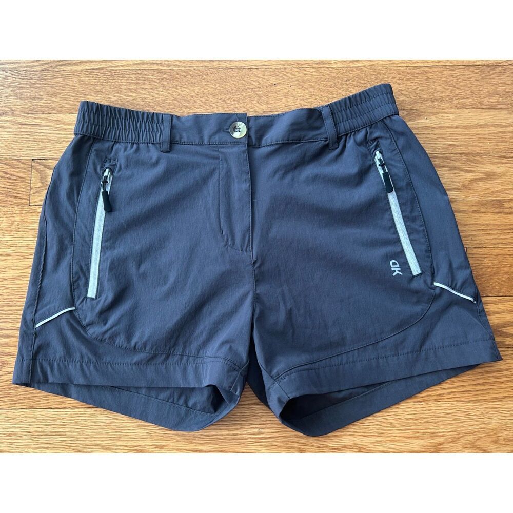 Little Donkey Andy Women's Quick Dry Stretch Shorts Outdoor Gray Hiking Golf S